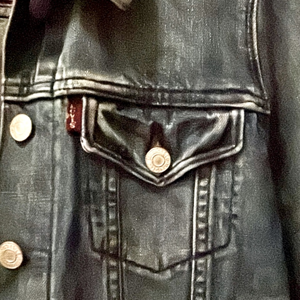 Levi Strauss Silver Label Cropped Denim Jacket - image 5